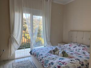 Postel nebo postele na pokoji v ubytování Lucky Apartament Luxury Panorama