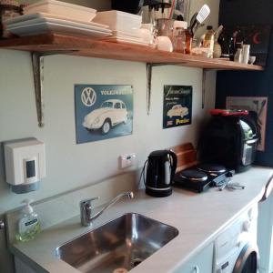 Köök või kööginurk majutusasutuses Tahakopa Lodge - Cabin