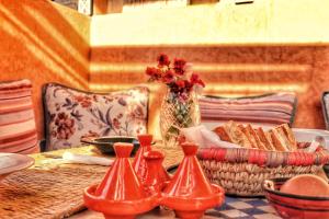 Posezení v ubytování Riad Arabic House & Spa