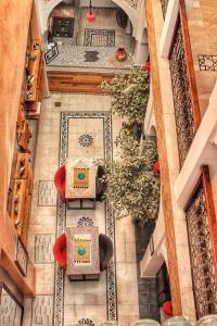 Posezení v ubytování Riad Arabic House & Spa