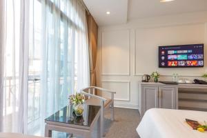 Köök või kööginurk majutusasutuses Keypad Hotel - 87 Nguyễn Khang
