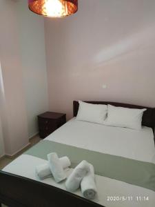 Postel nebo postele na pokoji v ubytování Peramos Luxury
