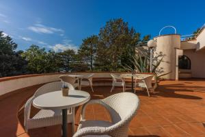 Balkón alebo terasa v ubytovaní Guest House Agava