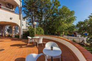 Balkón alebo terasa v ubytovaní Guest House Agava