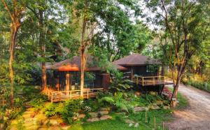 Zahrada ubytování Kenaray Farmstay riverside
