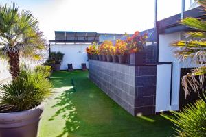 Vonkajšia záhrada v ubytovaní Coccoloba Suites Corralejo