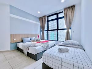 Voodi või voodid majutusasutuse Atlantis Melaka I 5-11pax I 5min JonkerSt BY Alviv Management toas +37 fotot