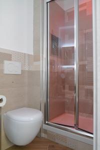 Koupelna v ubytování B&B Residenza Aragonese