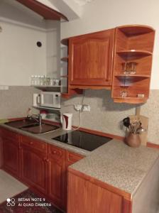 Kuchyň nebo kuchyňský kout v ubytování Atlantis Apartmán 1