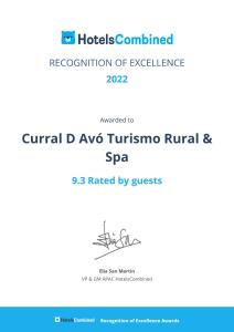 uma imagem do site oficial do spa rural Davis Tennessee em Curral D Avó Turismo Rural & SPA em Caçarelhos