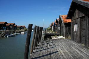 Fotografie z fotogalerie ubytování Chalet prestige camping 4* vue sur la forêt v destinaci Gujan-Mestras