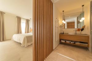 Postel nebo postele na pokoji v ubytování Nema Boutique Hotel & Spa