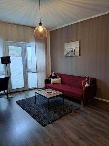 Posezení v ubytování Aulbach' s Appartments