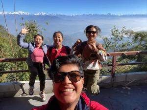 Lanskap alam di dekat resor