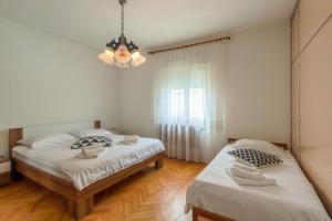 Posteľ alebo postele v izbe v ubytovaní Apartment Ivanov