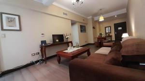 TV a/nebo společenská místnost v ubytování Quinta Manuela