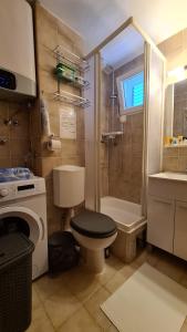 Koupelna v ubytování Apartman Hope + 25 fotografií