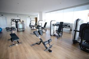 Gimnàs o zona de fitness de LUXETOWN - A luxury experience with pool and gym