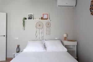 A bed or beds in a room at Casa de campo Canoret, Benissa, Alicante , Spain
