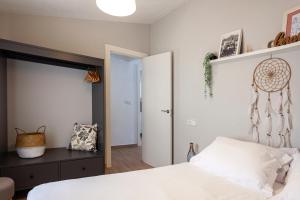A bed or beds in a room at Casa de campo Canoret, Benissa, Alicante , Spain