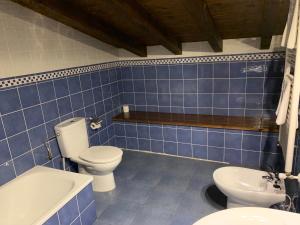 A bathroom at Hotel El Quintanal