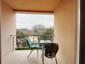 Balkón nebo terasa v ubytování Airy Apt in Tisno - Murter, Beach - 3 Min Walk, 2 bedrooms, 2 bathrooms, 70m2 with terrace, mooring included