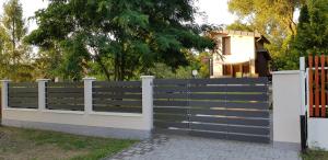 Vonkajšia záhrada v ubytovaní Palatinus Apartman Esztergom