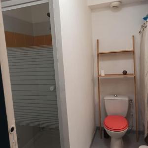 Kúpeľňa v ubytovaní Studio avec terrasse et parking proche centre ville