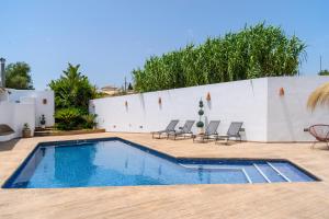 The swimming pool at or close to Casa de campo Canoret, Benissa, Alicante , Spain