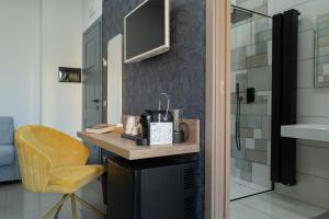 Koupelna v ubytování MyHouse Pompei