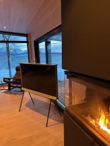 Kuvagallerian kuva majoituspaikasta Cabin in Tromsø, joka sijaitsee Tromssassa