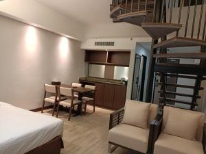 Area soggiorno di Pacific Regency Beach Resort, Port Dickson