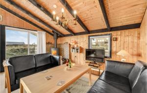 Posezení v ubytování Holiday Home Julianevej Hvide Sande Ix