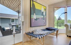 Posezení v ubytování Two-Bedroom Holiday Home In Ega