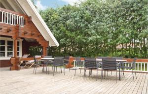 Balkón nebo terasa v ubytování Holiday Home Østerskovvej X + 13 fotografií