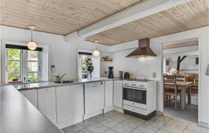 Η κουζίνα ή μικρή κουζίνα στο Cozy Home In Hjer With Wifi