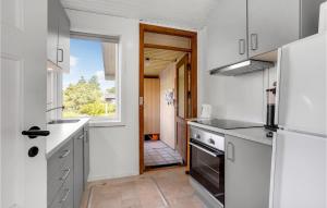 Kuchyň nebo kuchyňský kout v ubytování Three-Bedroom Holiday Home With A Fireplace In Rømø