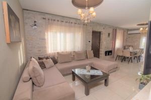 Posezení v ubytování Cretan Nature Villa Alexandra