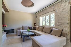 Posezení v ubytování Cretan Nature Villa Alexandra