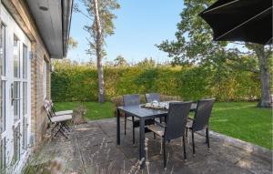 Zahrada ubytování Holiday Home Skovvej Knebel Xii
