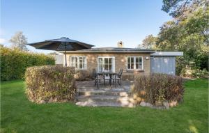 Zahrada ubytování Holiday Home Skovvej Knebel Xii