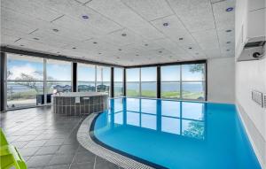 Bazén v ubytování Cozy Home In Knebel With Private Swimming Pool, Can Be Inside Or Outside nebo v jeho okolí