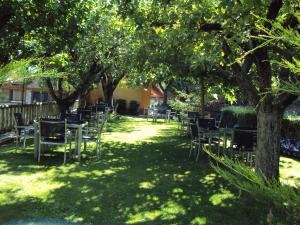 A garden outside Hotel Casa Peix