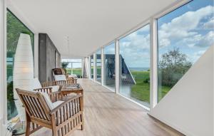 Μπαλκόνι ή βεράντα στο Cozy Home In Store Heddinge With Wifi