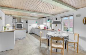 Dapur atau dapur kecil di Cozy Home In Præstø With Kitchen