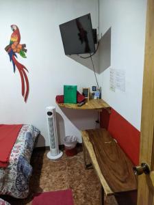 TV a/nebo společenská místnost v ubytování Guesthouse Casa Lapa2