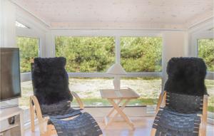 Posezení v ubytování Holiday Home Kongeørnen Storvorde Xi