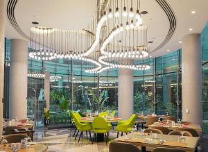 Posezení v ubytování Al Khoory Sky Garden Hotel