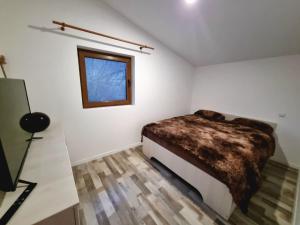 Katil atau katil-katil dalam bilik di Cabana Porolissum