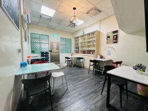 Restaurace v ubytování 郵系空間民宿